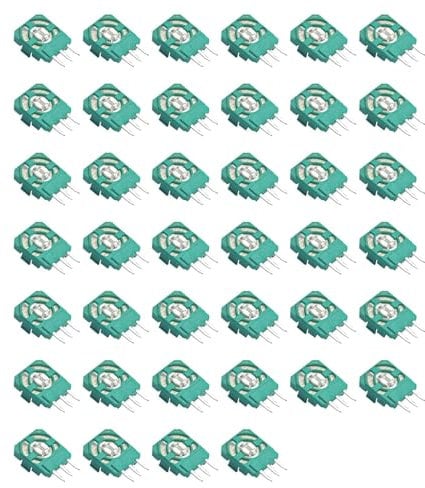 40 pezzi di ricambio trimmer potenziometro sensore Comtatible per controller PS5 2.3k Ohm Trim-Pot Guarnizione Parti di riparazione per PS5 Thumb Stick Joystick analogico
