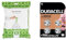 Brabantia Bin Liners, Size G, 23-30 L - 40 Bags,White,375668 & DURACELL 2032 Lithium Coin Batteries 3V (4 Pack) - Up to 70% Extra Life - Baby Secure Technology