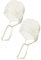 TupTam Unisex Baby Erstlingsmütze zum Binden 2er Pack, Farbe: Streifenmuster Beige, Größe: 62-68