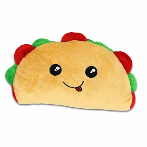 BEMIRO Plüsch Taco mit niedlichem Gesicht - ca. 22 cm