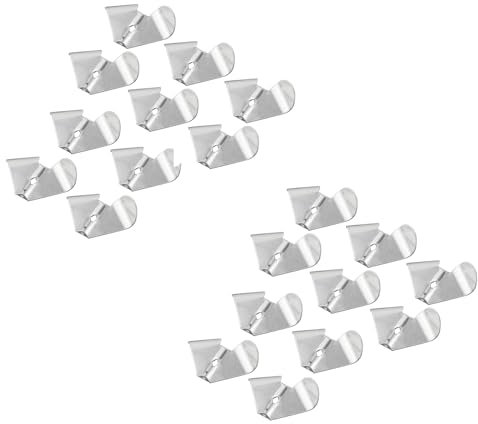 BBTISG 20 Stück Angel Spinner Klingen Kits, Bastelzubehör Köder Summer Spinner Klingen Köder Tackle Handwerk DIY Zubehör