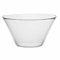 KONZEPT 2 Stk. Set Salatschüssel aus bleifreiem Glas – 830 ml, Ø 16 cm, transparent, robust und stapelbar, ideal für Salate