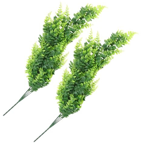 MUSISALY 2piezas Colgantes Imitación Decoración Festiva Plantas Artificiales Duraderas