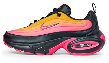 Nike Chaussures Air Max Portal pour femme, Noir/rose hyper rose/cadran solaire, 37.5 EU
