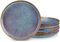 vancasso Speiseteller 6er Set 26cm, PLAYA Steingut Essteller Set 6 Personen Modern, Große Teller Set Lavendelblau für Frühstücksteller, Dessertteller, Flache Teller, Mikrowellen und Spülmaschinenfest