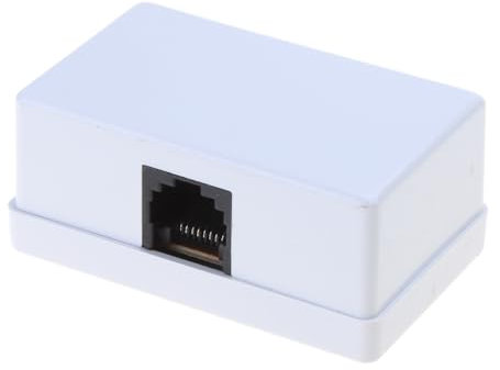 Adattatore RJ45 a RJ11 da rete a telefono splitter per espandere le linee telefoniche per 4 connessioni telefoniche contemporaneamente