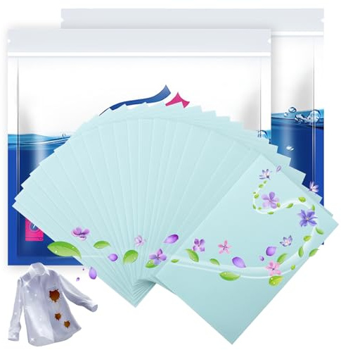 100 fogli di detersivo per bucato, fogli di detersivo per lavatrice, eco, per tutti i lavaggi, perfetto come detersivo da viaggio