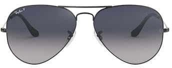 Ray-Ban Damen Aviator Sonnenbrille, Silber (004/78), 58 mm EU