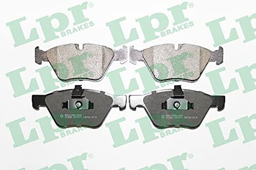 LPR 05P1271 Bremsbelagsatz, Scheibenbremse