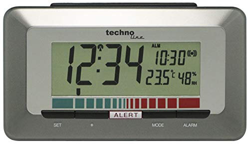 TechnoLine WL 1000 Stazione Meteo, Marrone/Argento