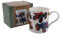 Lesser & Pavey Classic Tractor Tasse en porcelaine fine Multicolore 12 x 8 x 9 cm