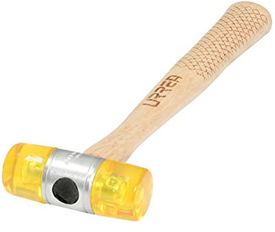 Urrea 1383 13-Ounce Plastic Cap Hammer with Oak Handle