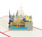3D KARTE Dresden I Pop-Up Karte als Reise-Gutschein, Geburtstagskarte, Geldgeschenk, Urlaubskarte, Souvenir aus Deutschland