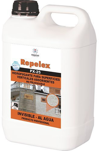 Imper PX-25 Repelex Invisible - Hidrofugante profesional, garrafa de 25 l