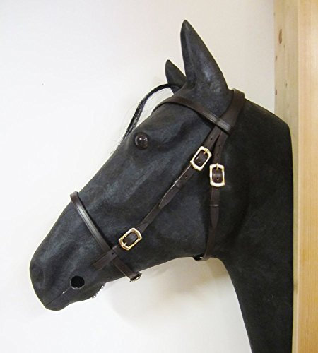 PS Pferdeartikel Barocker Zaum Aventar mit Ohrenfreiheit Farbe COB - Natur mit silbernem Beschlag