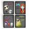 Even A Nightmare Will Brush Teeth Take A Bath Wash Hands Badezimmer Charakter Wandkunst Dekor Drucke Jack Sally Before Christmas Poster Schilder