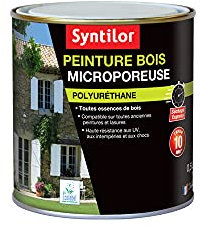 Syntilor - Peinture Bois Ultra Protect Blanc Satiné RAL 9016 0,5L