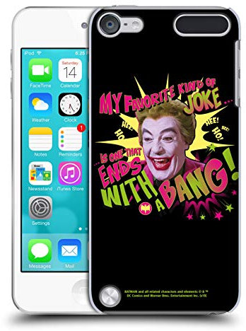 Head Case Designs Offizielle Batman TV Series Joker mit einem Knall Darsteller Kunst Harte Rueckseiten Handyhülle Hülle Huelle kompatibel mit Apple iPod Touch 5G 5th Gen