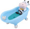 Amosfun Seifenhalter Seifenschoner mit Abtropfwanne Badewanne Tier Figur Design Seifendose Seifenschale für Badezimmer Dusche Bad Küche Kuh Form