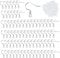 Lot de 100 crochets pour boucles d'oreilles, en argent sterling 925, avec 120 bouchons d'oreille en caoutchouc transparent, pour le bricolage et la fabrication de bijoux