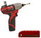 StealthMounts Magnetic Bit Holder for Milwaukee M12 (1 Pack) - Red | Made in UK
