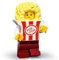 FCP Lego 71034 Minifigures Serie 23, Beutelset in limitierter Auflage 2022, Kollektion mit 1 von 12 Wählen Sie Ihren Charakter (Pop Corn-Kostüm)