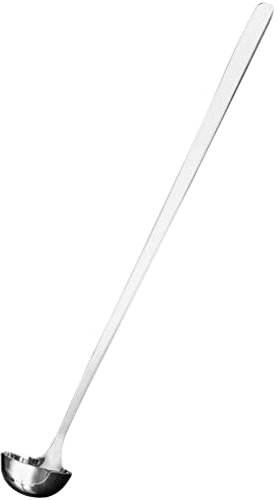 Luxshiny Longue Cuillère à Mélanger Louche De Cuisine Louche à Marmite Louche à Soupe à Manche Cuillère à Remuer Louche Portionneur De Nourriture Outil Acier Inoxydable