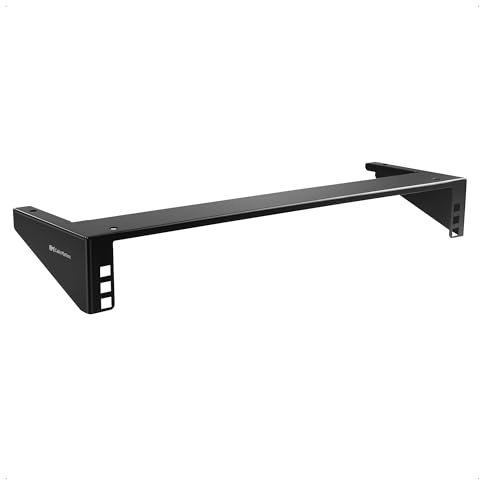[Verbessert] Cable Matters vertikale 1U-Wandhalterung, max. 77,1 kg, 48,3 cm