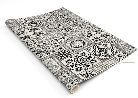 HUBDECO - Klebefolie für Möbel - Dekor Möbelfolie - Folie für Möbel - Möbelfolie Selbstklebend - Türfolien - Klebefolie Küchenfronten - Matt - 100x50 cm - Modell 26