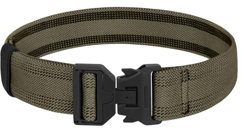 KRYDEX GEAR Taktische Oberschenkelriemen 1,5 Elastischer Oberschenkelholster mit Schnellverschluss für Holster (Ranger Grün)