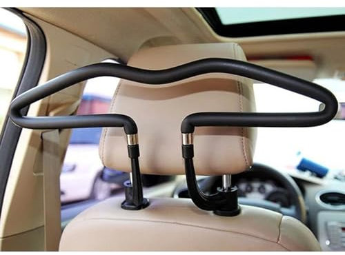 ZIRTUS Auto Kleiderbügel für BMW X6 X7 X5 X4 X3 X2 X1, KFZ Kleiderbügel Autositz Jackenhalter für die Kopfstütze rutschfest Universal PKW Reisebügel Autozubehör Innenraum,1 pcs