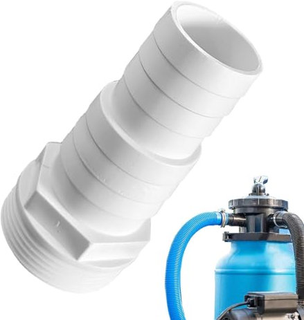 Raccords pour pompes de piscine, raccords pour tuyaux de piscine - Pièce de rechange pour piscine - Raccord sous vide - Composants de rechange pour les pièces filtrantes de piscine - Améliore