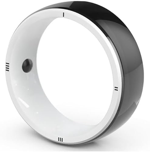 R5 Smart Ring, Elektronisches Intelligentes Tragbares Gerät, Ring Der Neuesten Technologie Mit 6 RFID-KARTEN Und 2 Gesundheitssteinen, Für IPhone, Android Oder Social Sharing, Für Männer Und Frauen