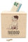 Muckelmeister Spardose Kinder Personalisiert mit Namen aus Holz - 10x10x10cm - Spardose mit Schloss und Schlüssel - Taufgeschenke für Mädchen und Jungen - originelle Geschenke zur Geburt – Hund