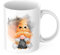 drunkLY Weihnachtstasse mit Namen - mit Gnom-Motiv - personalisierter Keramik Kaffee-Becher – Weihnachts-Tasse - Glühwein-Tasse - Nikolaus & Wichteln Geschenk-Idee (Gnom-Halloween)