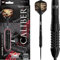 BULL'S Caliber Black 90% Tungsten Steeldart - 24g | Präzise bombenförmige Barrels für Frontgripper