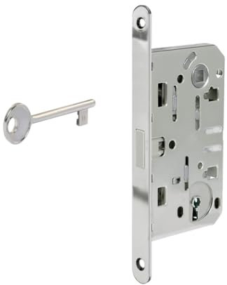 SERRATURA MAGNETICA TIPO AGB BONAITI STV PER PORTE INTERNE (Zincato, Incontro A)