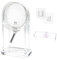 Marchul Hamster Water Bottle with Stand & Sticky Hook, No Drip Water Dispenser for Syrian Dwarf Hamsters Gerbils Mice Rats and Other Small Animals, 3 Ways to Use（150ml）