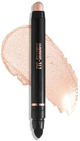 Erinde Ombretto Stick Shimmer, Finitura Metallica e Perlata, Impermeabile e a Prova di Sbavature, Tenuta fino a 8 Ore, Alta Pigmentazione, Texture Cremosa e Setosa, con Pennello, Vegana #03