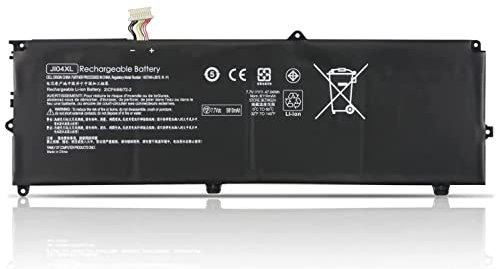 7,7 V 47,04 Wh 6110 mAh JI04XL Laptop Battery Compatible for HP Elite X2 1012 G2 G2-1LV76EA Notebook HSTNN-UB7E JI04047XL 2ICP4/66/72-2 901247-855 901307-541