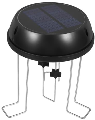 jojofuny Solarbetriebenes Rührwerk für Vogeltränken 5v 0, 5w aus Abs