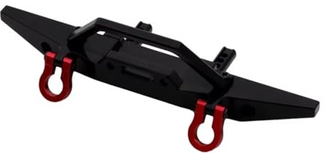 Ersatzteile Für MN Für MN128 1/12 Metall Upgrade Front Stoßstange Wache RC Auto Ersatzteile(Black)