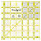 Omnigrid 82773 x 6-1/2 Square Quilting and Sewing Ruler Quilt-Lineale, Acryl, farblos, 6.5 x 6.5