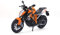 Bauer Spielwaren 2049745 KTM 1290 Super Duke R: Originalgetreues Motoradmodell, Maßstab 1:12, mit Federung und Seitenständer, orange -513065