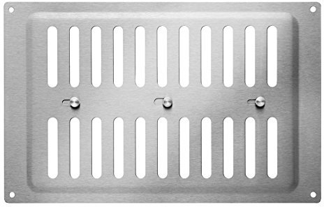 UPMANN Schiebegitter Edelstahl 260 x 240 mm