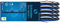 Schneider Pack of 10 Rollerball Pens with Liquid Ink (Rolling Ball pens Non-Retractable Black