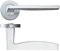 Zoo Hardware RM030SC Rosso Maniglie Pavo Lever On 50MM Rose Door Handle Satin Chrome