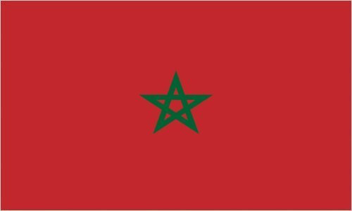 MadAboutFlags Bandera Marruecos - 90 x 150cm