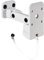 Adam Hall Stands SUWMB 10 W - Support Mural Universel pour Enceinte jusqu'à 10kg blanc
