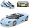 Bburago Lamborgihini Murcielago Roadster Hell Blau 2001-2010 18-12070 1/18 Modell Auto mit individiuellem Wunschkennzeichen